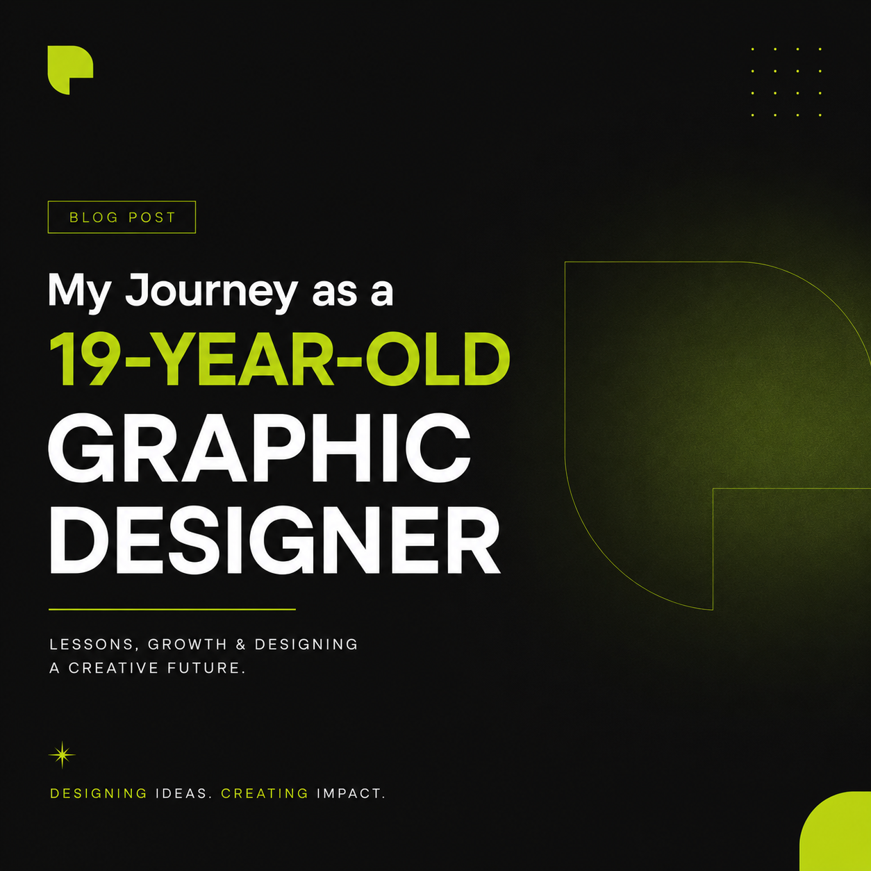 My Journey as a Graphic Designer